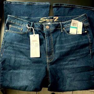NWT ~ Seven7 Felicity High Rise Slim Flare Jeans